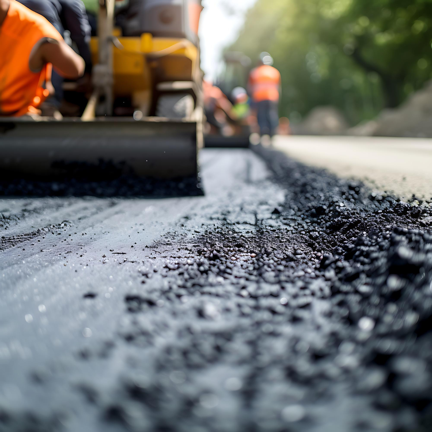 Asphalt During the Fall